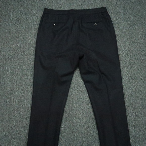 Suitsupply Pants Mens 36x34 Blue Ames Pleat Trouser Pure Wool Vitale Barberis - Picture 5 of 11